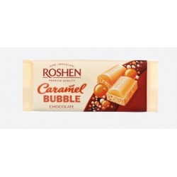 ШОКОЛАД БЕЛЫЙ ПОРИСТЫЙ КАРАМЕЛЬНЫЙ ROSHEN 80Г